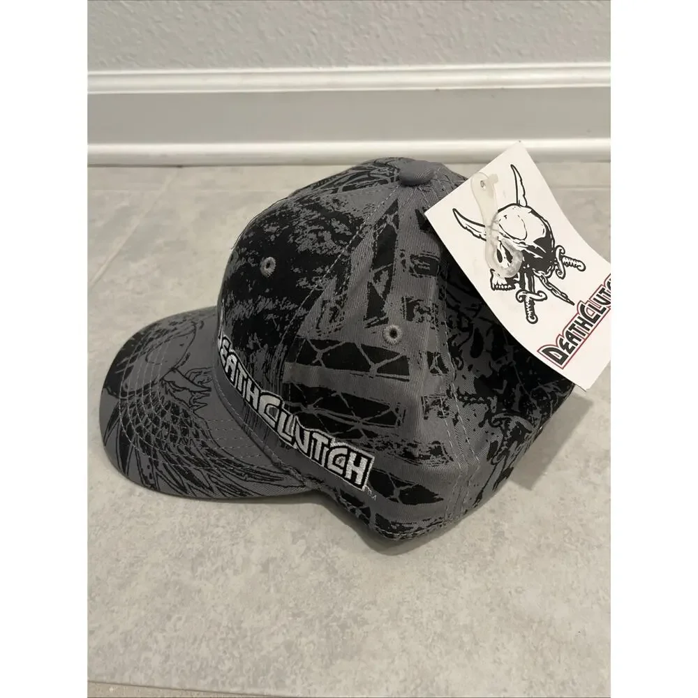 Vintage Death Clutch Brock Lesner Black Hat UFC Cap Tek Flex Y2K WWE NWT